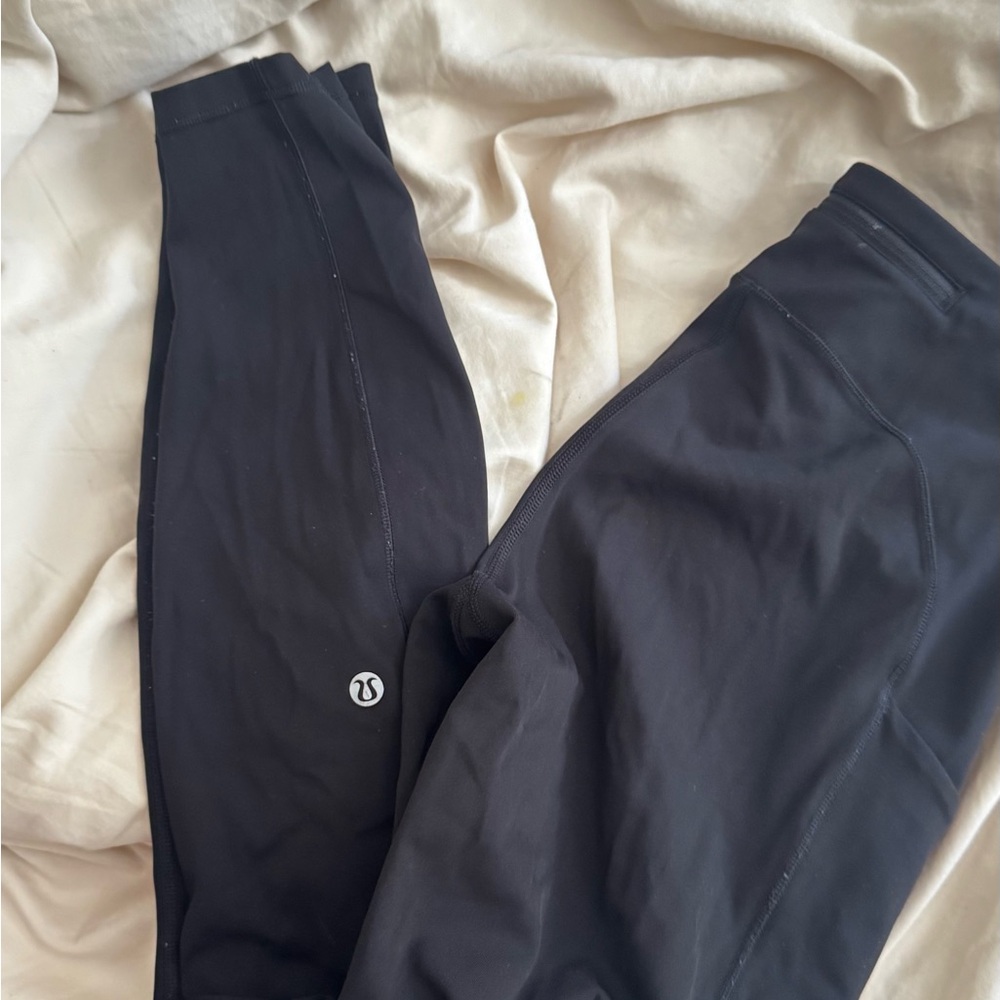 Lululemon Athletica Charcoal Leggings - Picture 2 of 8